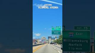 Entering Richmond, VA #discoverypixels