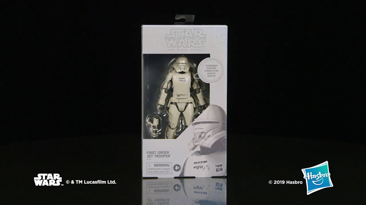 Star Wars The Black Series Carbonized Collection First Order Jet Trooper