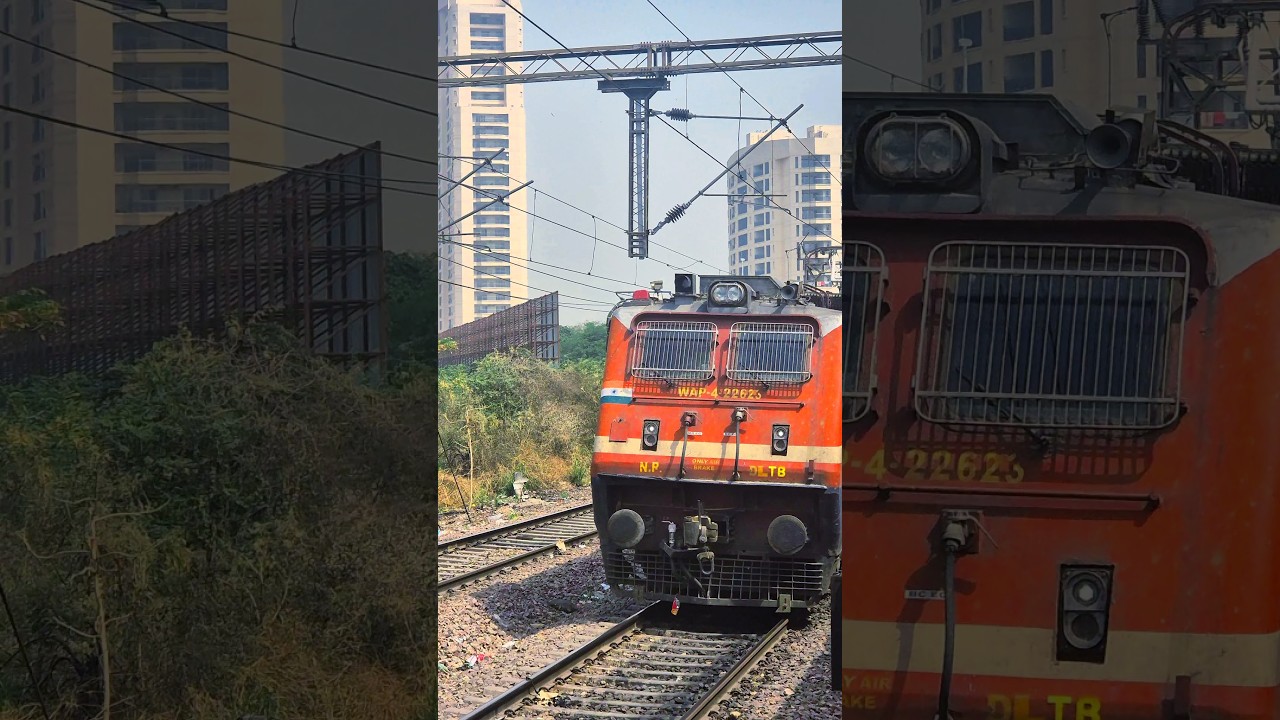 locomotive WAP -4Sri Ganganagar - Tilak Bridge - 14727/14728Tilak Bridge - Bhiwani - 14738/14737