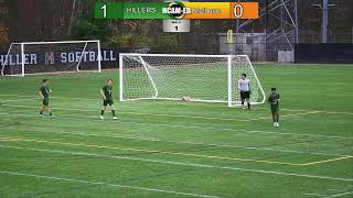 Hiller Varsity Boys Soccer Playoffs vs Methuen: November 3, 2025