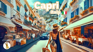 Capri, Italy 🇮🇹 - A Luxury Playground - 4k HDR 60fps Walking Tour (▶184min)