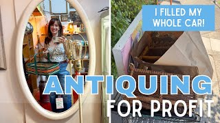 I FILLED MY CAR WITH VINTAGE | Antiquing for Profit | Vintage Haul
Hi Everyone! My name is Andi Jenkins and I’m a chai-fueled thrifter, vintage reseller and interior stylist. All Put Together is where I share my latest thrift hauls and styling tips. In todays episode, Im taking you along with me as I shop one of my favorite antique malls in Portland: Stars Antiques in Sellwood, Oregon. The stores Labor Day sale was amazing and I filled my car with so many bestsellers!
F E A T U R E D L I S T I N G S
+ The Last Supper: https://allputtogethershop.etsy.com/listing/4364260129
+ Wood Box: https://allputtogethershop.etsy.com/listing/4364246206
+ Wood Dresser: https://allputtogethershop.etsy.com/listing/4364237798
+ Wood Man: https://allputtogethershop.etsy.com/listing/4364083448
+ Weird Vase: https://allputtogethershop.etsy.com/listing/4364089869
+ Green Vase: https://allputtogethershop.etsy.com/listing/4364070170
+ Small Vase: https://allputtogethershop.etsy.com/listing/4364079297
+ Florentine Tray: https://allputtogethershop.etsy.com/listing/4364061196
+ MCM Vase: https://allputtogethershop.etsy.com/listing/4364592538
+ Copper Tray: https://allputtogethershop.etsy.com/listing/4364598404
+ Cat Pillow: https://allputtogethershop.etsy.com/listing/4364608492
H E L P F U L V I D E O S
+ How much I made as a reseller: https://youtu.be/sRIz7IPIP0s
+ Reselling 101: https://youtu.be/CJhmhwePAVs
+ Brass Cleaning Video: https://youtu.be/DNmFOUwGeaU
+ Is Selling on Etsy Worth It?: https://youtu.be/hWfw5dlUnUk
+ My Pricing Strategy: https://youtu.be/peUeOyochYg
+ Shipping Tutorial: https://youtu.be/uXgCLvLEuDE
+ How to tell if something is valuable: https://youtu.be/UCRaL9NtWwg
S H O P
+ Etsy Vintage Shop: https://allputtogethershop.etsy.com
+ Amazon Storefront (#ad) https://bit.ly/3P1E0EB
+ Shippo - Get $25 in Credit (#ad): https://try.shippo.com/andi
+ Hulken Bag (#ad): https://go.shopmy.us/p-15280194
+ Booth Space at Tiny Brambles (Downtown Portland):
@tinybrambleshop
+ Booth Space at Curiosities (Downtown Tigard)
+ Bon Ami Cleaner (#ad): https://amzn.to/4dRfBvg
C O N T A C T
+ Any questions, inquiries or collabs: allputtogetherinfo@gmail.com
F O L L O W
+ Instagram: https://www.instagram.com/allputtogether
+ TikTok: https://www.tiktok.com/@allputtogether
E Q U I P M E N T
+ Sony ZV-1
+ iPhone 16
+ Adobe Premiere Pro I FILLED MY CAR WITH VINTAGE | Antiquing for Profit | Vintage Haul