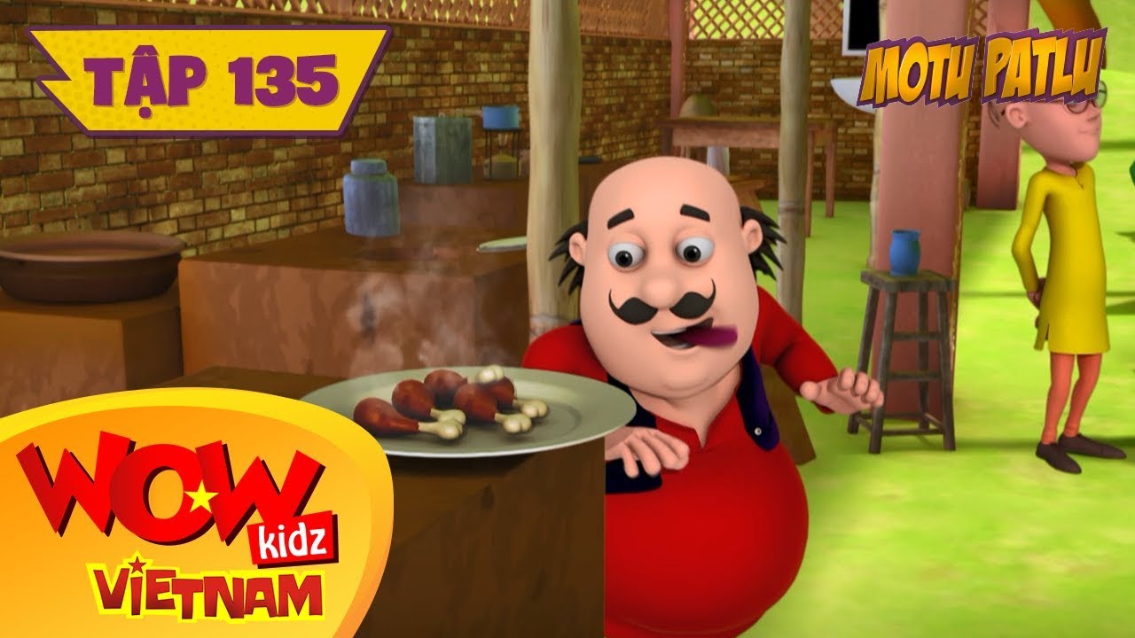 Hai Chàng Ngốc Motu Patlu Tập 135 - Motu Patlu Mở Quán Ăn - Hoạt Hình Vui Nhộn