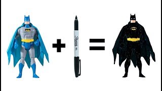 Storytime!  Batman plus Sharpie Marker equals Epic Custom!