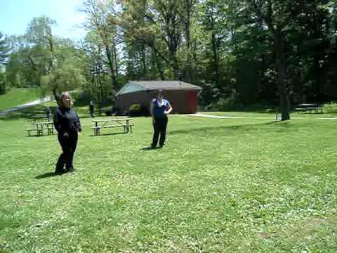 Grad Retreat Grade 12 Frisbee time