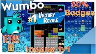 Tetris 99 Br - 50% Badges Insane 1V1 Victory Royale