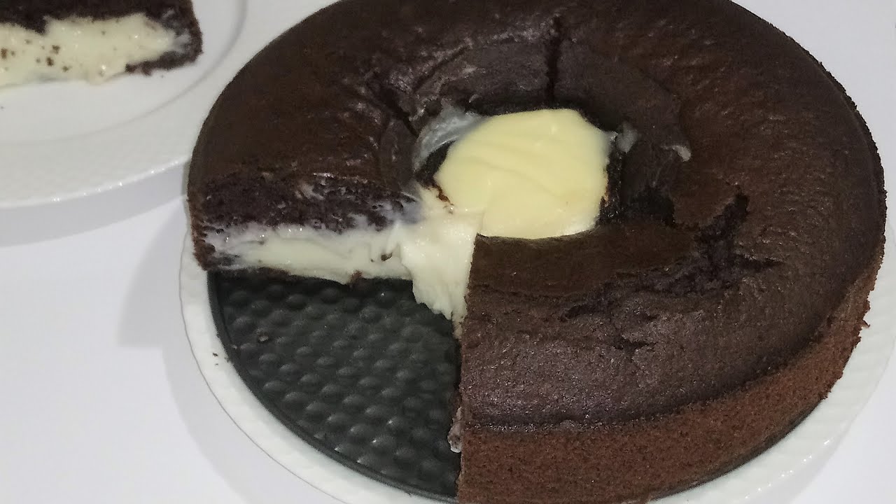 Kremalı Magma Kek Tarifi Muhallebili Kek Tarifi YouTube