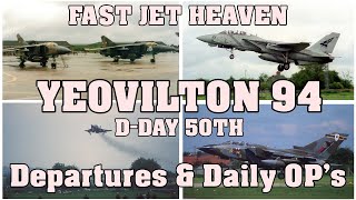 Fast Jet Heaven | Yeovilton D-Day 94 | Departures &amp; Ops | #dday  #tomcat  #worldwar #f4phantom