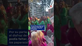 Shakira triunfa en carnavales de España