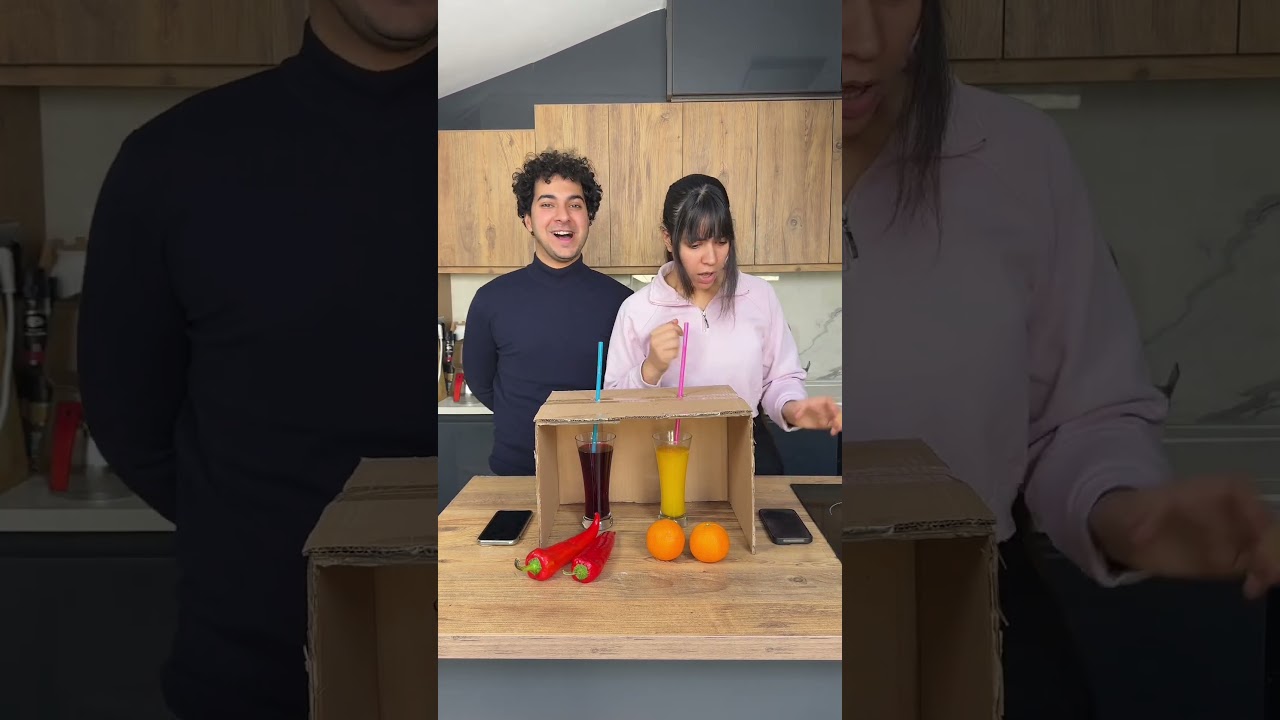 Spicy pepper vs orange