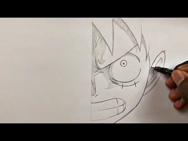 👉COMO DESENHAR O LUFFY - CLIQUE 2X NO PIN  Luffy, Desenhos fáceis,  Aprender a desenhar anime