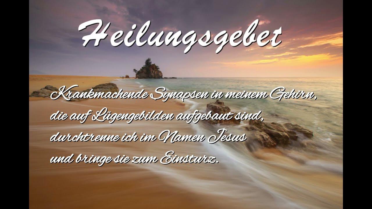 Heilungsgebet Gebet gegen Krankheit YouTube