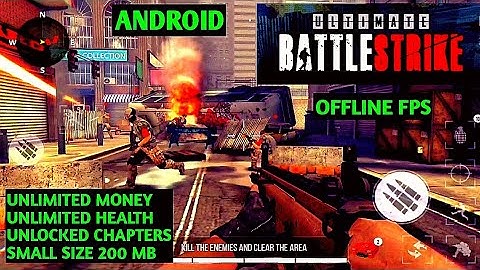 ULTIMATE BATTLESTRIKE ANDROID CAMPAIGN MODE GAMEPLAY MOD UNLIMITED MONEY AND HEALTH UNLOCKED