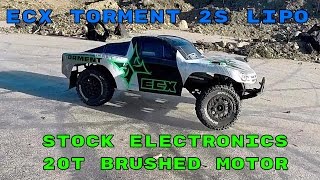 Horizon Hobby ECX Torment - 2s Lipo - Stock Electronics 20t Brushed Motor