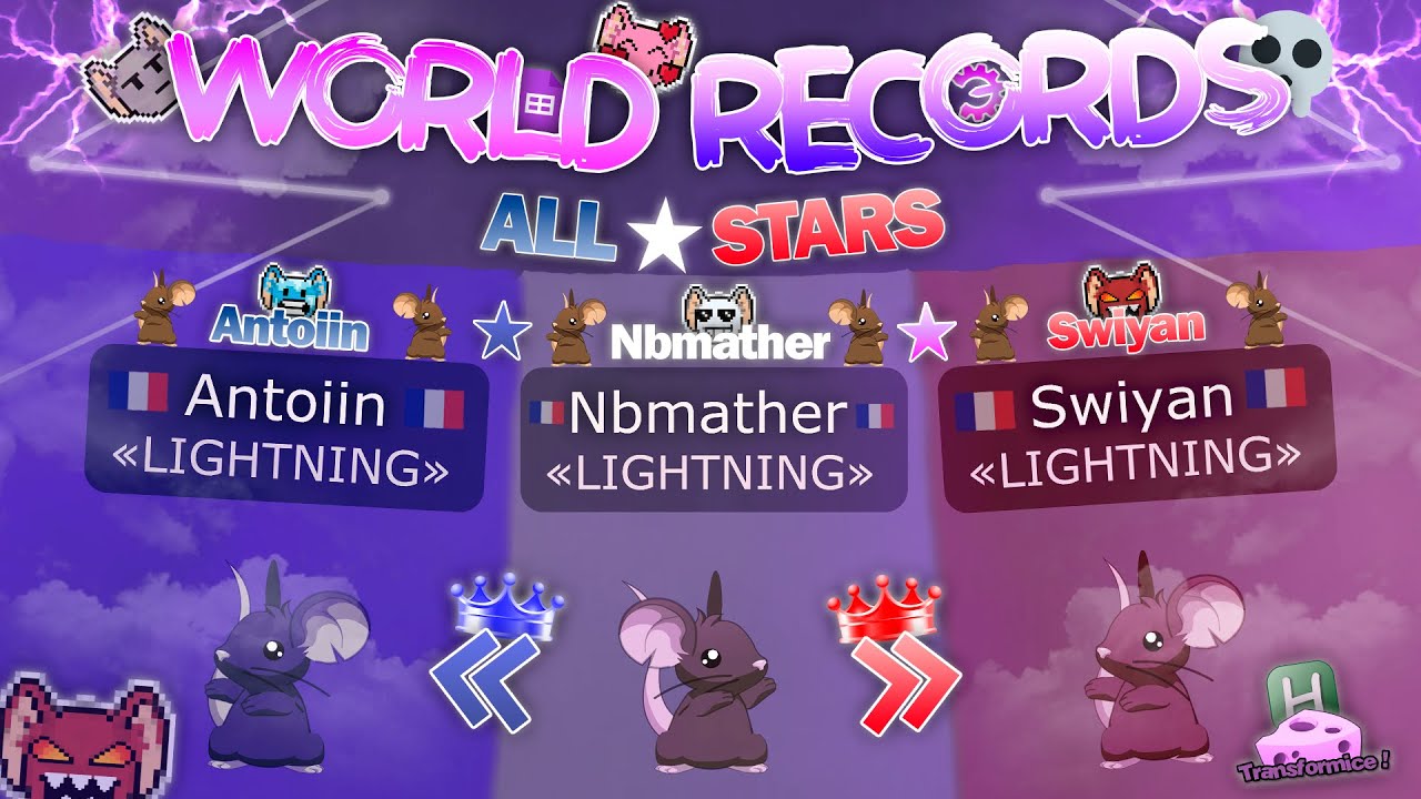 Transformice ★ FRANCE ALL-STAR ★ WORLD RECORD ★