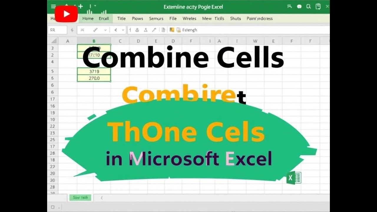 How to Combine Three Cells into One Cell in Microsoft Excel - YouTube