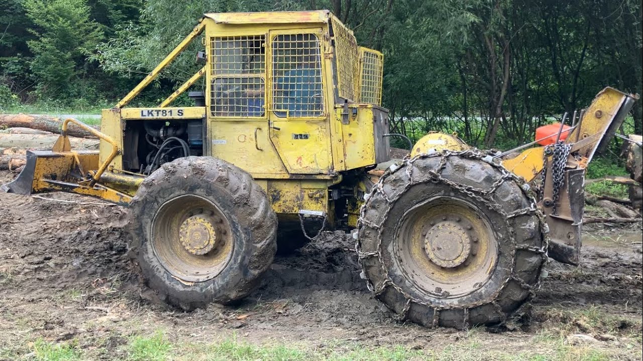 LKT 81 S/Turbo ťažba dreva a geľba