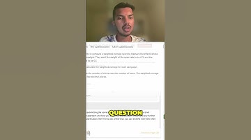 AI Interview  Ace the Weighted Average Question!