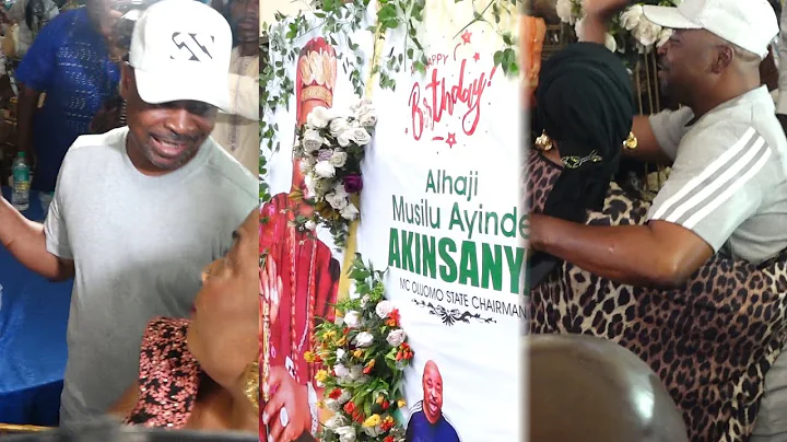 SO LOVELY  MOMENT MC OLUOMO ARRIVAL THAT SURPRISE EVERYONE AT HIS BIRTHDAY PARTY