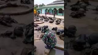TRADISI PENJEMPUTAN MASUK BATALYON