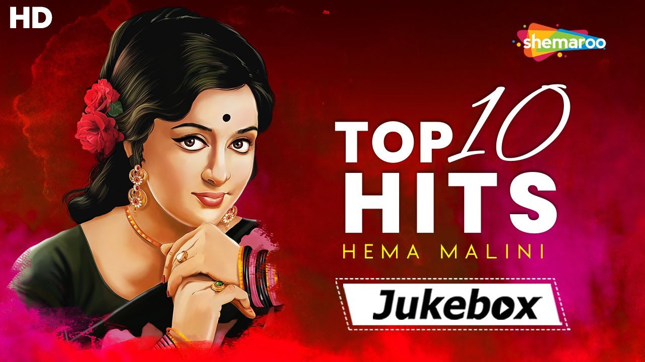 Top 10 Hits Of Hema Malini  Best Of Hema Malini  Hindi Songs