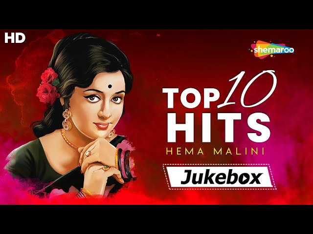 Top 10 Hits Of Hema Malini | Best Of Hema Malini | Hindi Songs class=