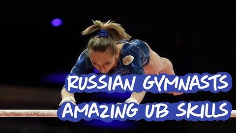 Gymnastics - 6 Amazing Uneven Bars Skills by Russian Gymnasts