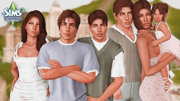 A Calm Family Day + Teen Party in The Sims 3 Generations  ☕✨ | Let’s Play ⋆˙⟡