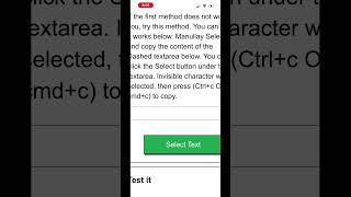 tutorial on making invisible text😁