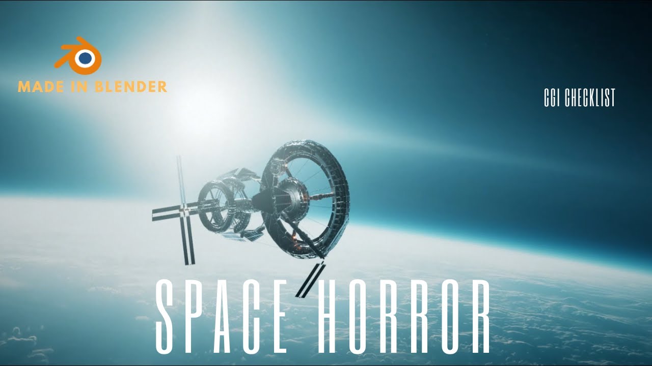 SPACE HORROR TRAILER 2018(BLENDER 2.8 UNFINISHED 2018) - YouTube