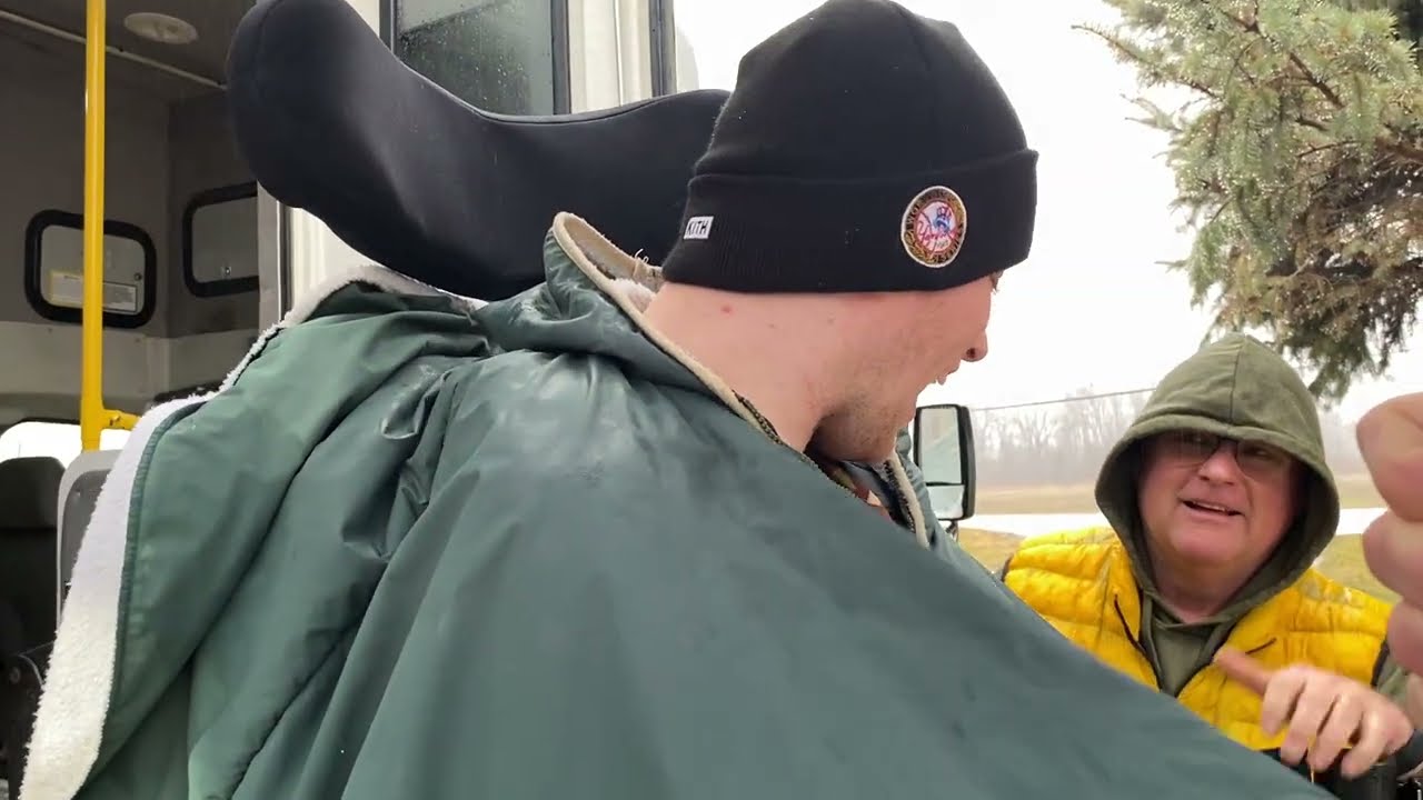 Bata Bus driver Wally picking up Sam at IFS & dropping him off at home 3.5.26 @onthatnote 