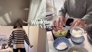 sub) Workday Vlog | waking up at 5AM, going to Madrid for work, productive days, cooking at home