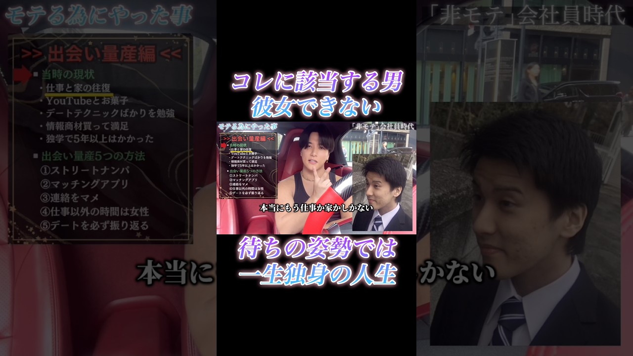 コレに該当する男は彼女できない。