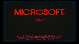 Windows 1.11 Stranger Things Edition - Explore a Corrupted Version of Microsoft's 1985 Windows 1.11