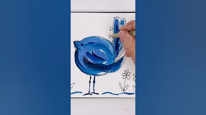 Paint a Bird a Day to make your Blues Fly Away! Jo...