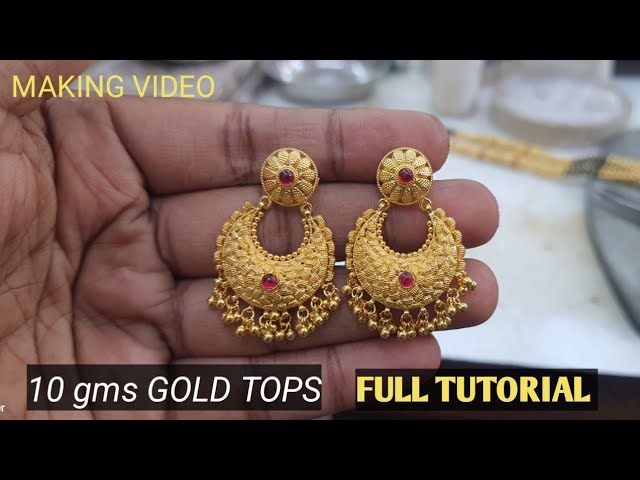 Jain novelties Party Wear Earrings, 10 Grams