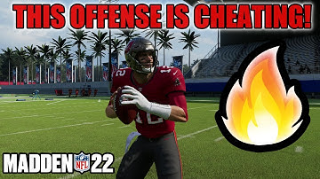 THIS OFFENSE IS CHEATING! MOST EXPLOSIVE OFFENSIVE SCHEME IN MADDEN 22!