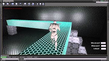 Unreal engine 4 NPC and Talk system Test