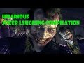 Batman: Arkham Knight - FUNNY JOKER LAUGHING SCENES COMPILATION (Mark Hamill)