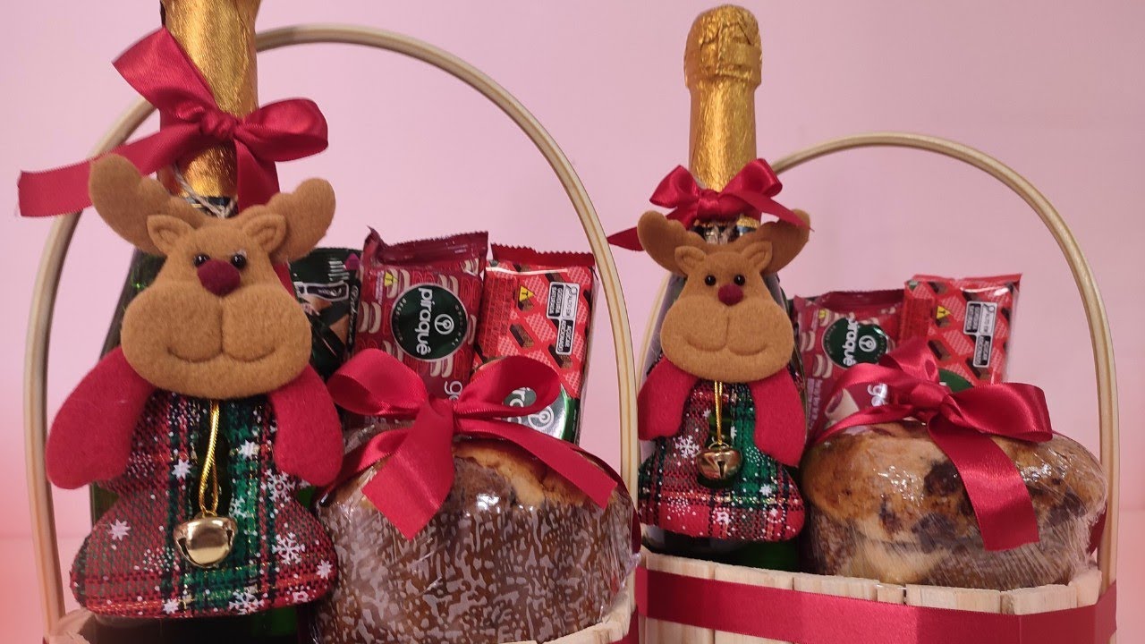 CESTAS NATALINAS PARA VENDER MUITO NESSE NATAL 2024 🎅🏼✨