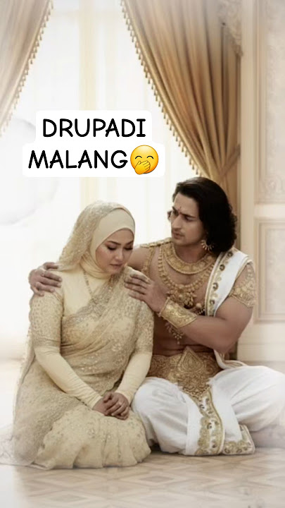 DRUPADI ditinggal Arjuna perang 😭 #fypyoutubeshorts #mamalelateam #masukberanda #mahabharat #drupadi