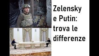 Zelensky e Putin: trova le differenze Cresciamo ed informiaoci assieme su YouTube screenshot 3