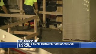 Concrete scam being reported across Alabama