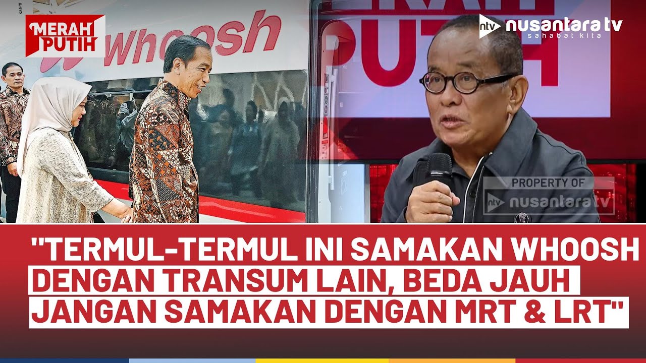 Kasus Whoosh Era Jokowi, Said Didu 'Gemas': Termul-termul Ini Samakan Proyek Ini dengan Transum Lain