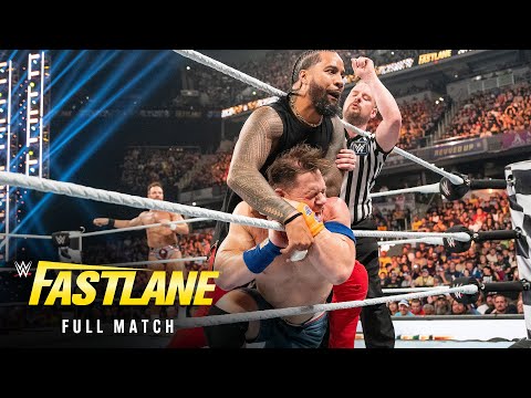FULL MATCH: John Cena & LA Knight vs. The Bloodline: WWE Fastlane 2023