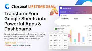 Details ChartMat Lifetime Deal $79 on Appsumo - Transform Your Google Sheets into Web Apps! News