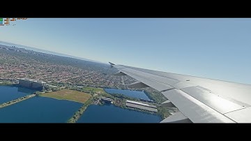 MSFS Fenix A320 - AMD 7950X3D and RTX4090 TAA Frame Generation Benchmark 3440X1440P