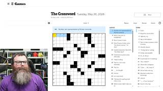 Learning Crossword Week 105 | NYT Crossword Tuesday May 26, 2026