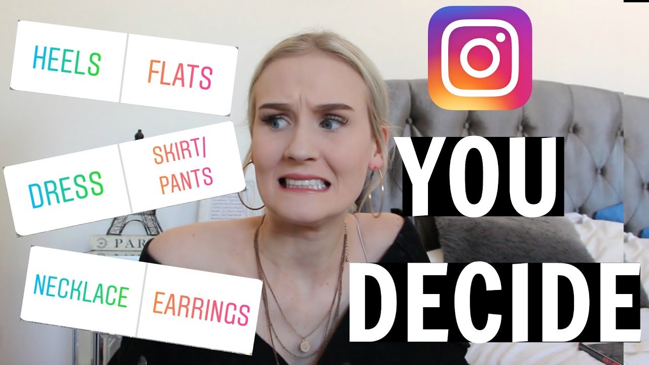 MY INSTAGRAM FOLLOWERS CONTROL MY OUTFITS FOR A WEEK - YouTube