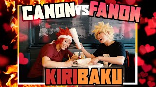 KIRIBAKU ⚙ CANON vs FANON  【 BNHA COSPLAY】